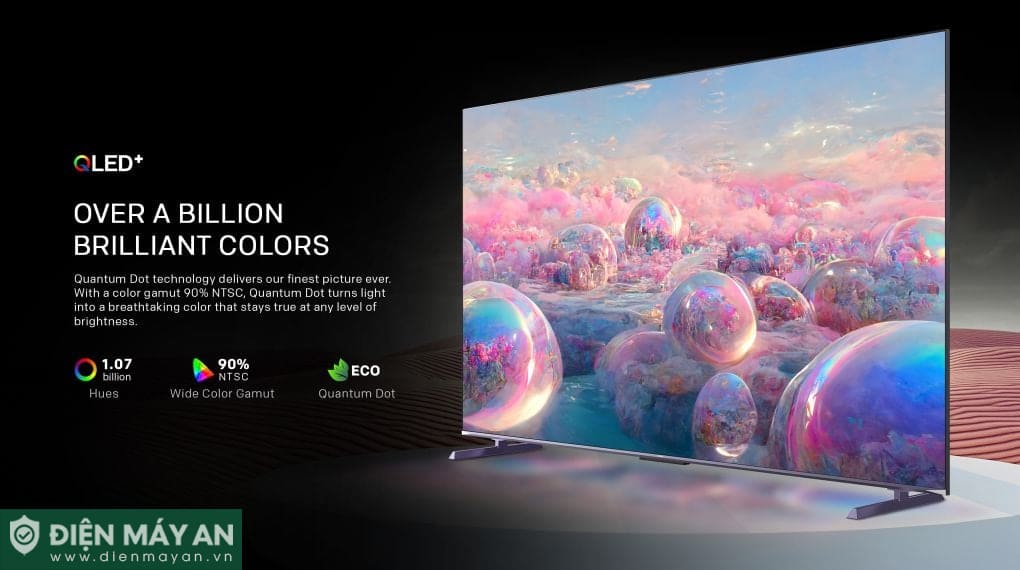Smart Tivi QLED Coocaa 4K 100 inch 100A5D